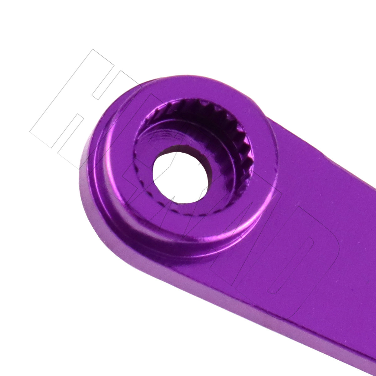 25T/24T/23T Metall Lenkservoarm Verlängerung Horn 37mm für 1/10 RC Auto Boot Futaba HSP Wltoys SCX01 RC Auto Crawler Teile – Detail 3