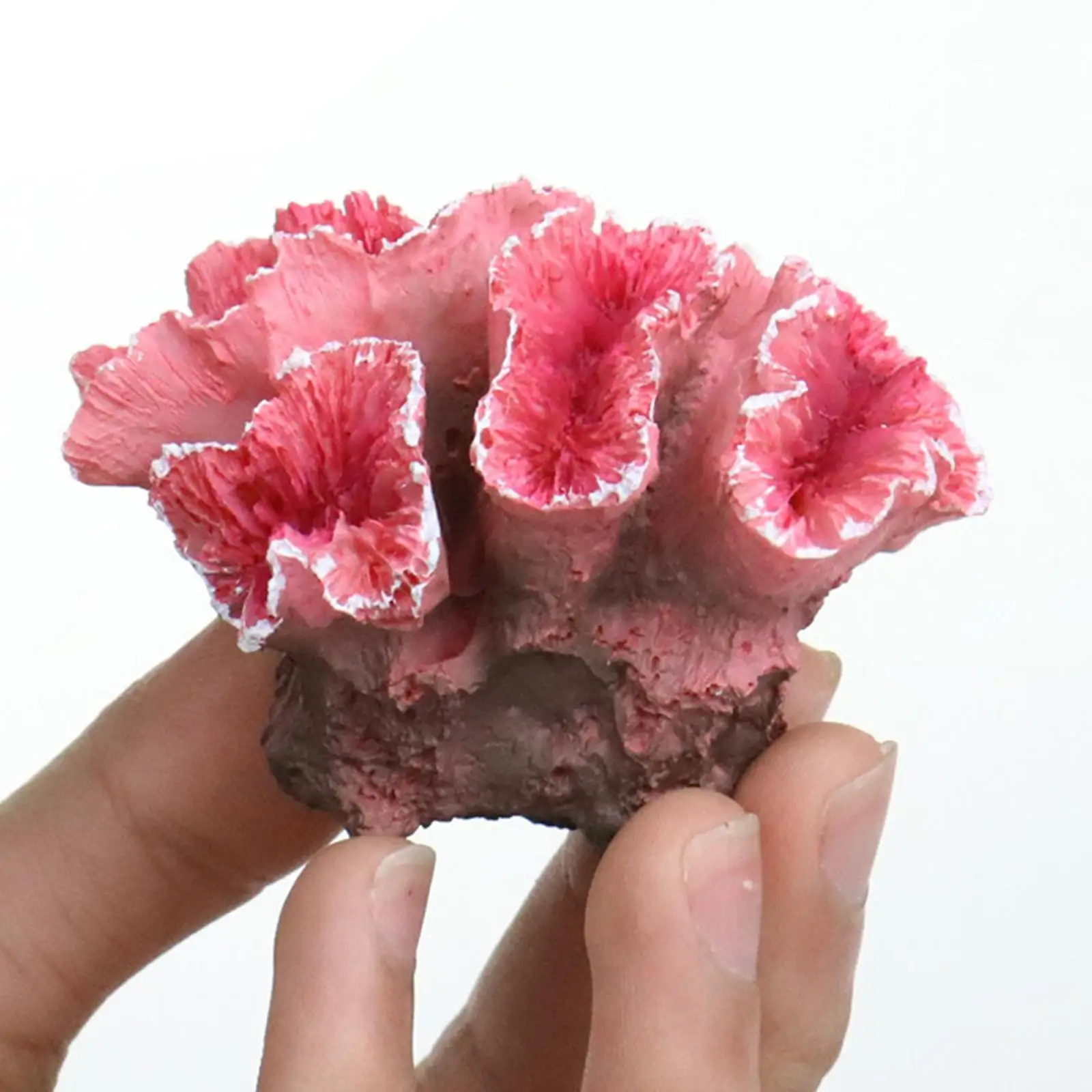 Artificial Coral Scenery Handicraft Resin Compact for Fish Tank Office Home