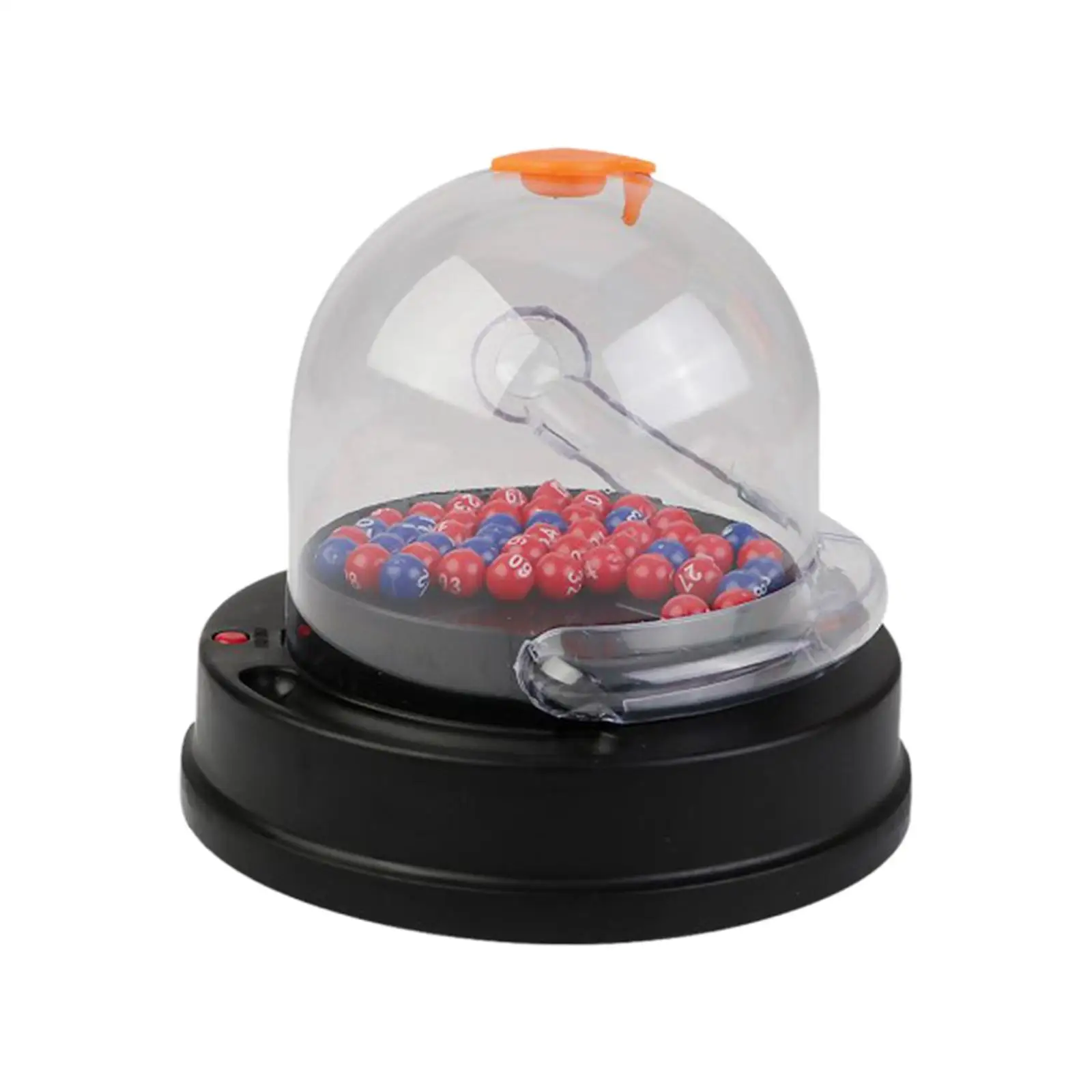 Electric Lottery Toy with Balls Mini Lottery Bingo Games Electric Lottery Machine for Recreational Activity Cafe