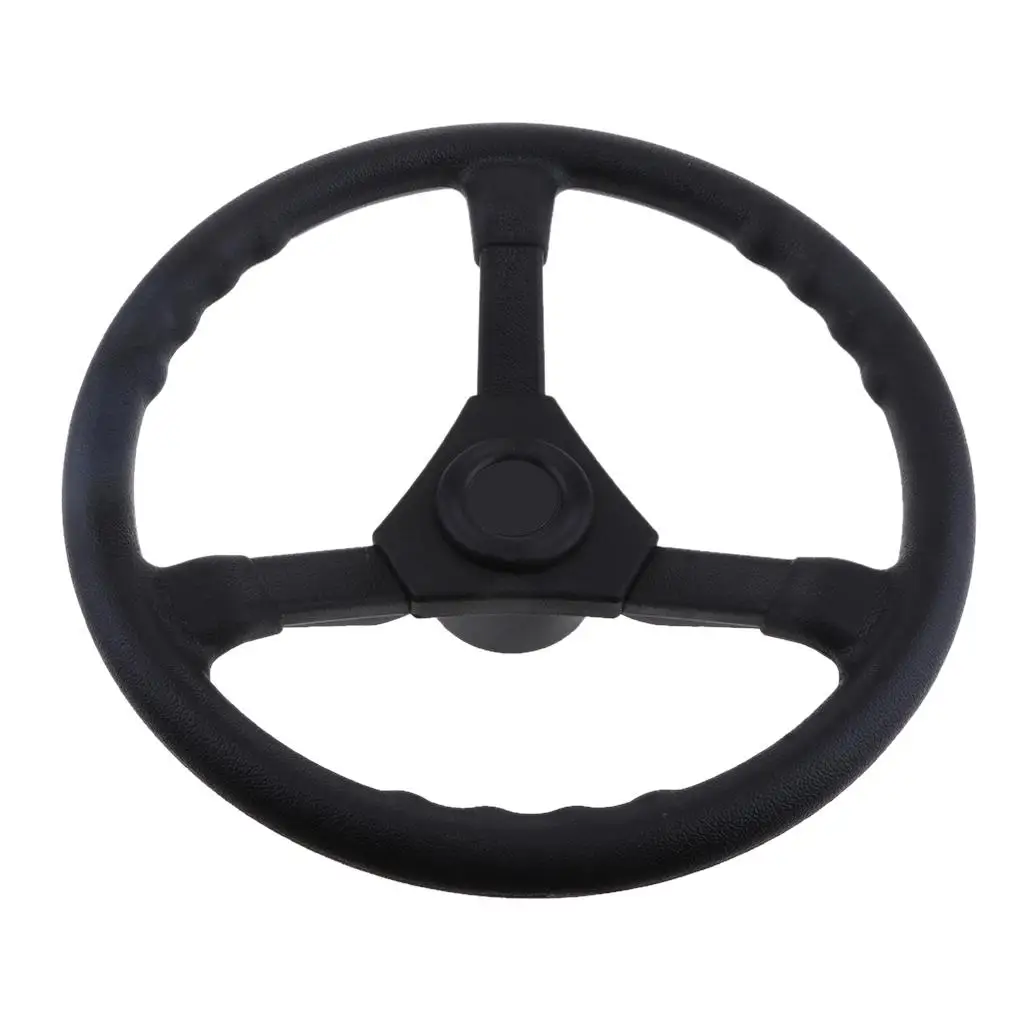 Marine Boat Steering Wheel - Non-directional 13-1/2 inch Key Way Tapered for