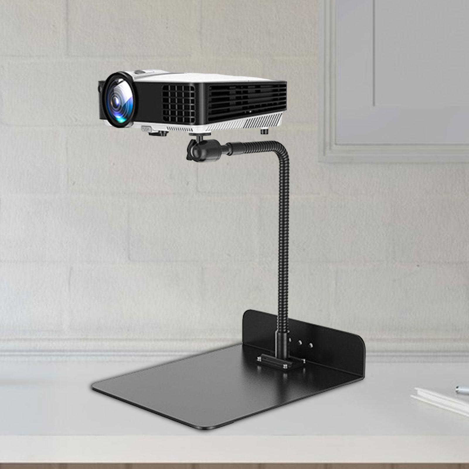 Multifunctional Projector Mount Bracket Fittings No Drill Durable Plug in Professional Retractable for Hotel Office Bedroom Sofa