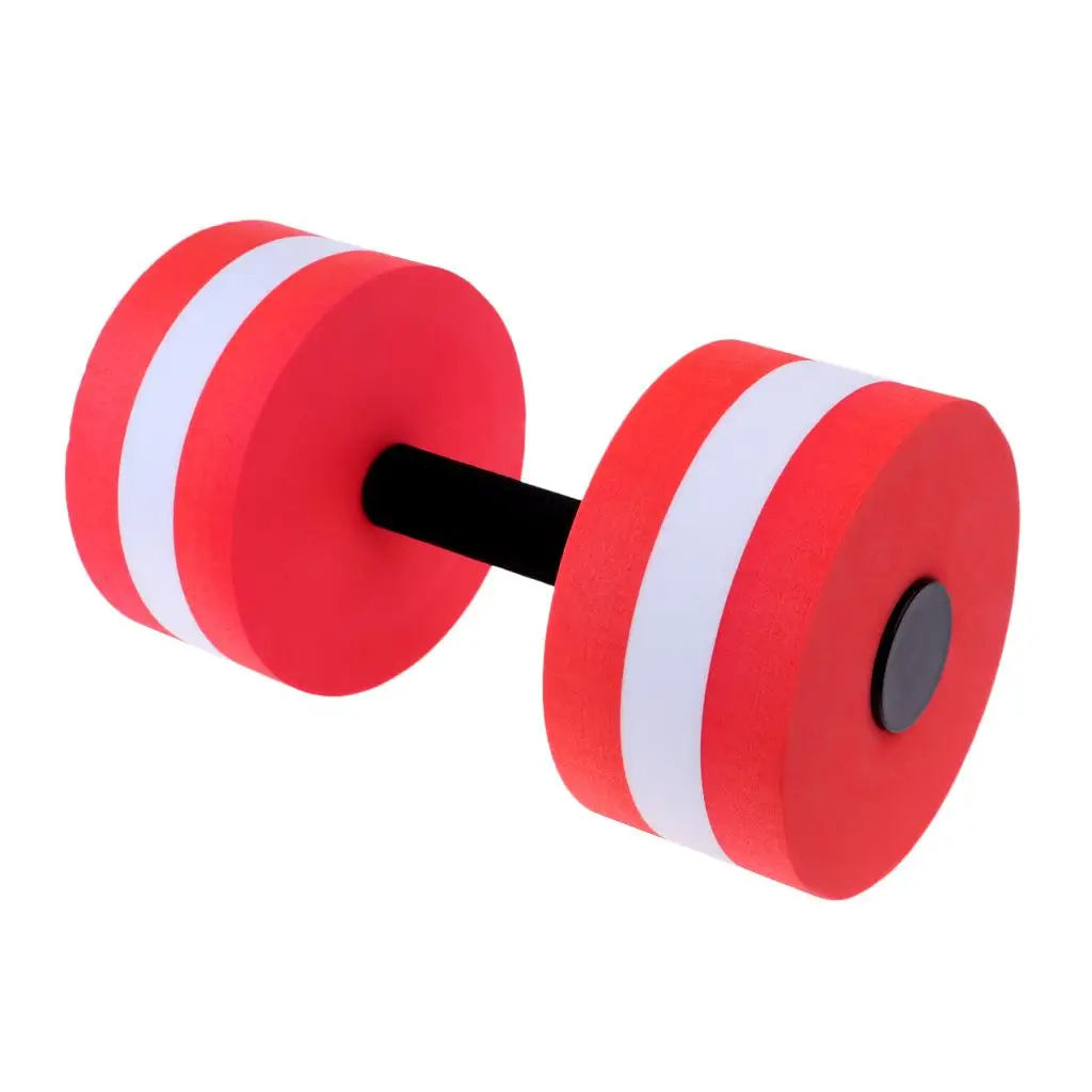 1 Aerobics Dumbbell Aquatic EVA Barbell Fitness Pool Exercise