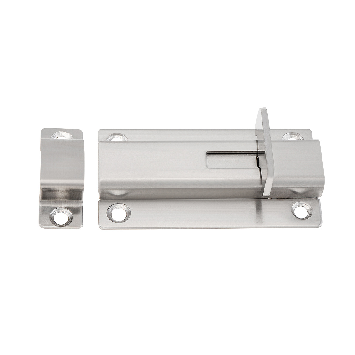 Description Picture 4 of itemDoor Chains 3inch Stainless Steel Door Bolts Latch Sliding Door Lock Surface Mounted Slide Bolt for All Types of Internal Door