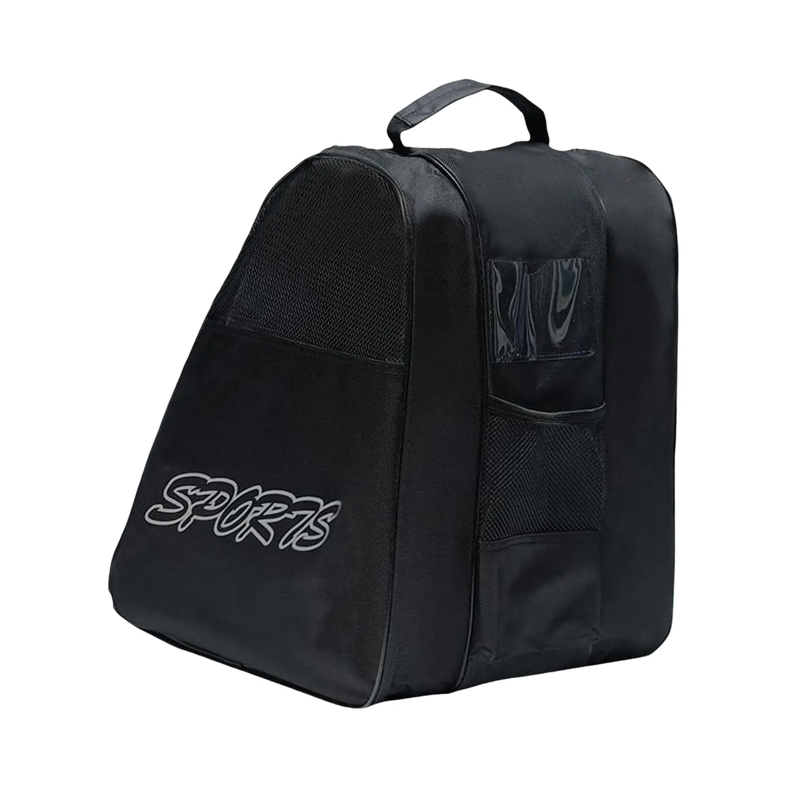 Roller Skating Bag Skate Accessories Portable Adjustable Shoulder Strap Breathable Women Men Skating Shoes Bag Ice Skate Bag