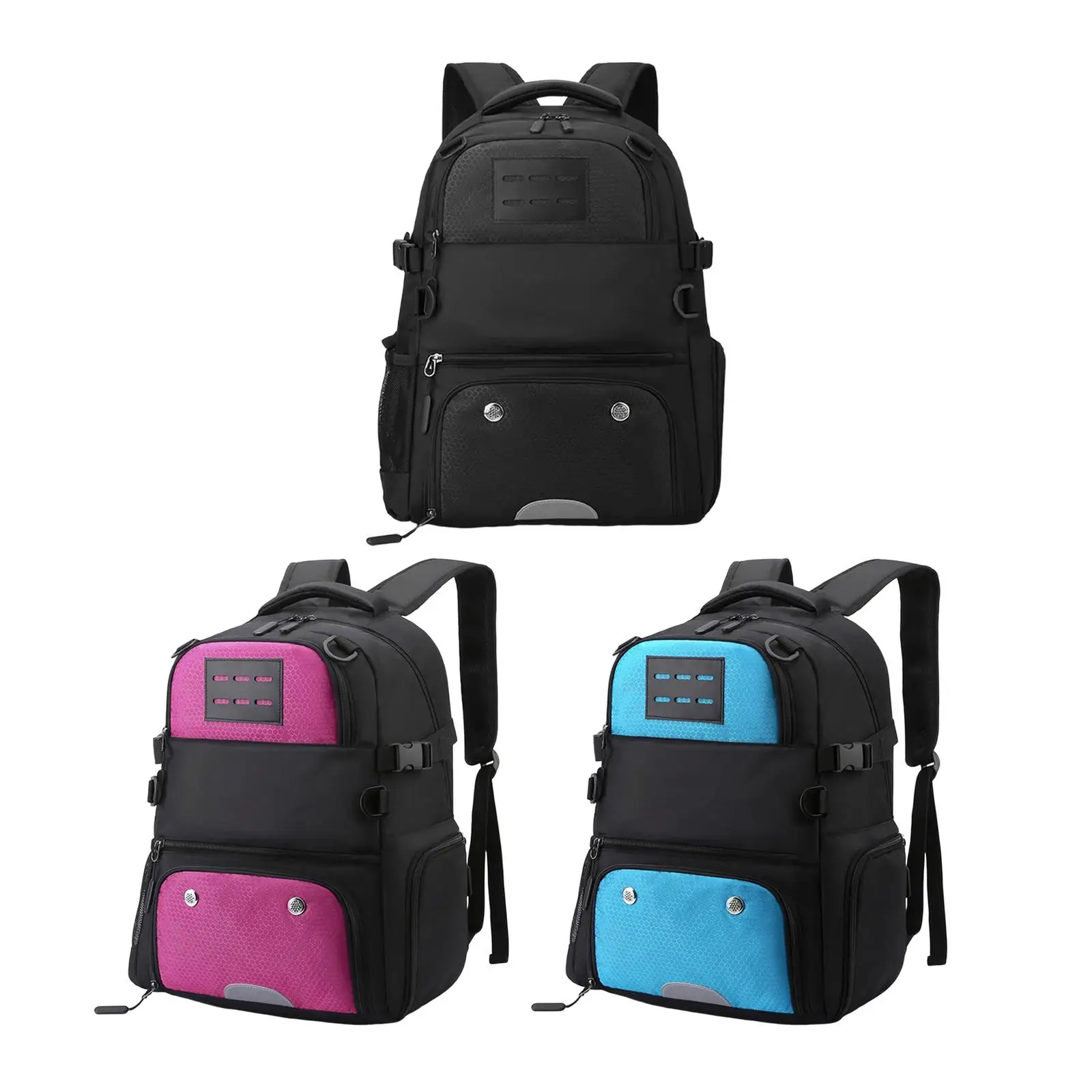 Basketball Football Backpack Pocket Equipment Hiking Bag Daypack Soccer Bag for Volleyball Gym Sports Fitness Girls