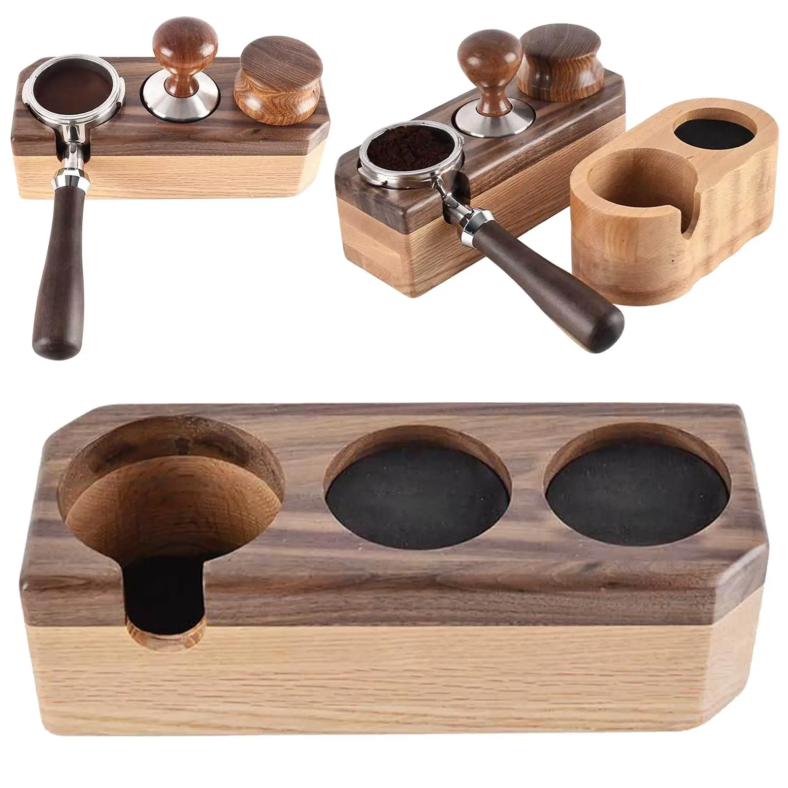 Espresso Smooth Surface Tamper Stand Holder for Coffee Machine
