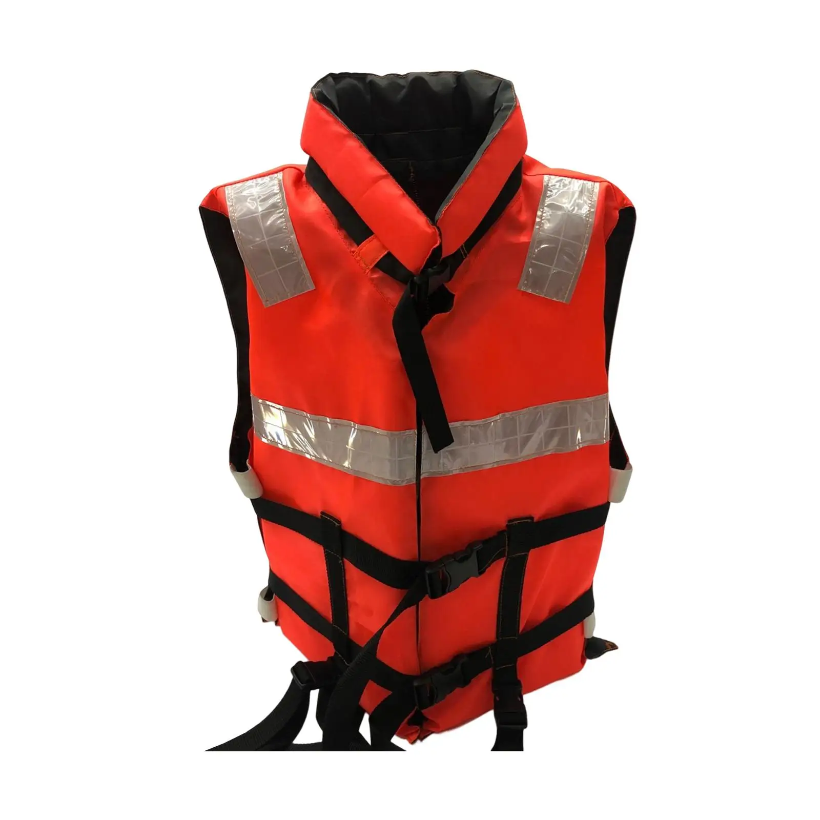 Orange Life Jackets Kayaking Paddle Board Buoyancy Aid Adjustable Elastic and Soft Fabric