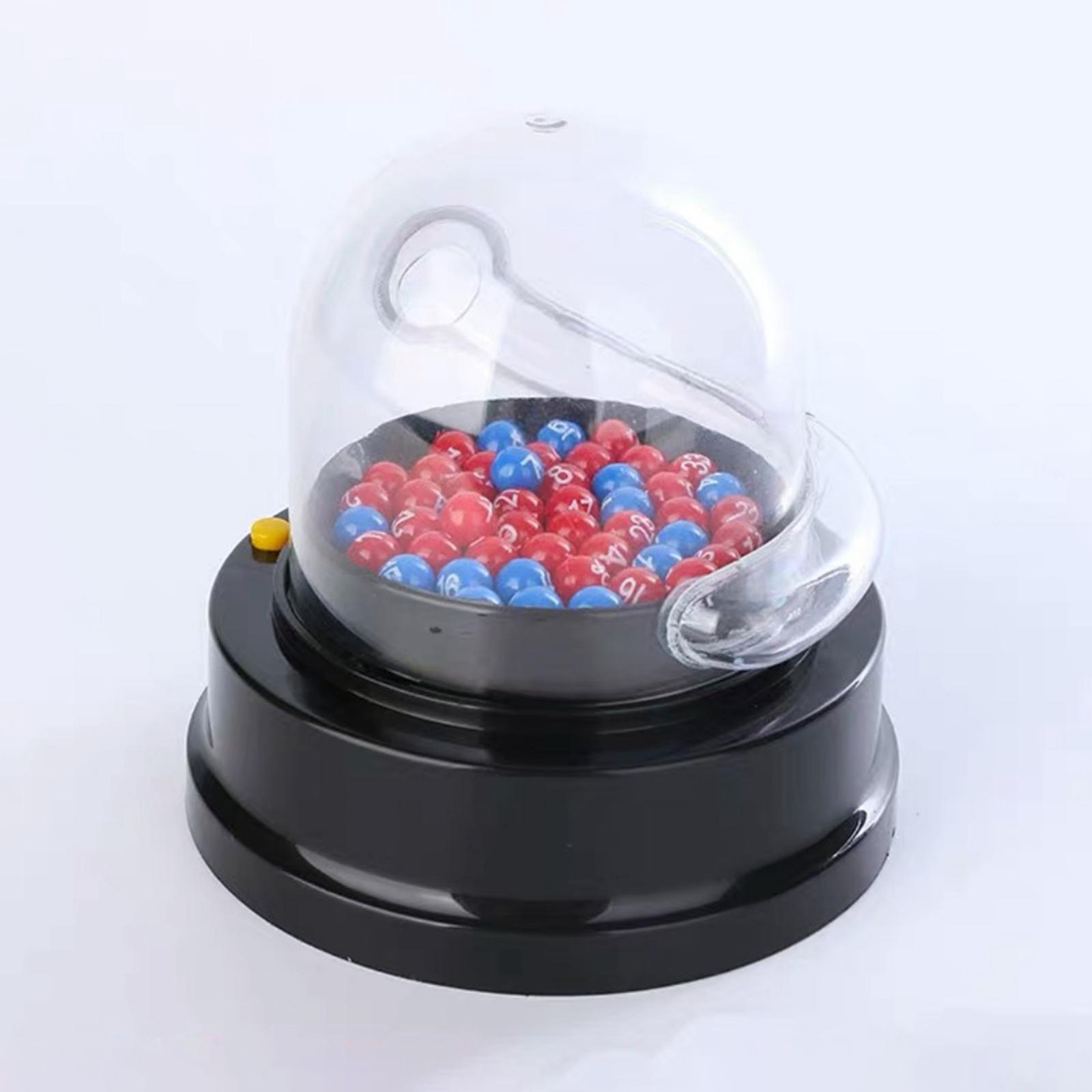 Electric Raffle Balls Machine Mini Vending Machine Toy Mini Lottery Machine for Club Restaurant Recreational Activity KTV