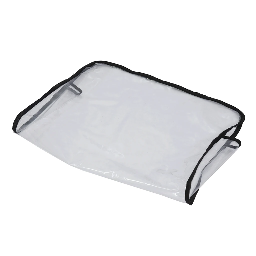 Plastic Cover for Back  Hairdressing Hair Salons 48x43cm, PVC Clear