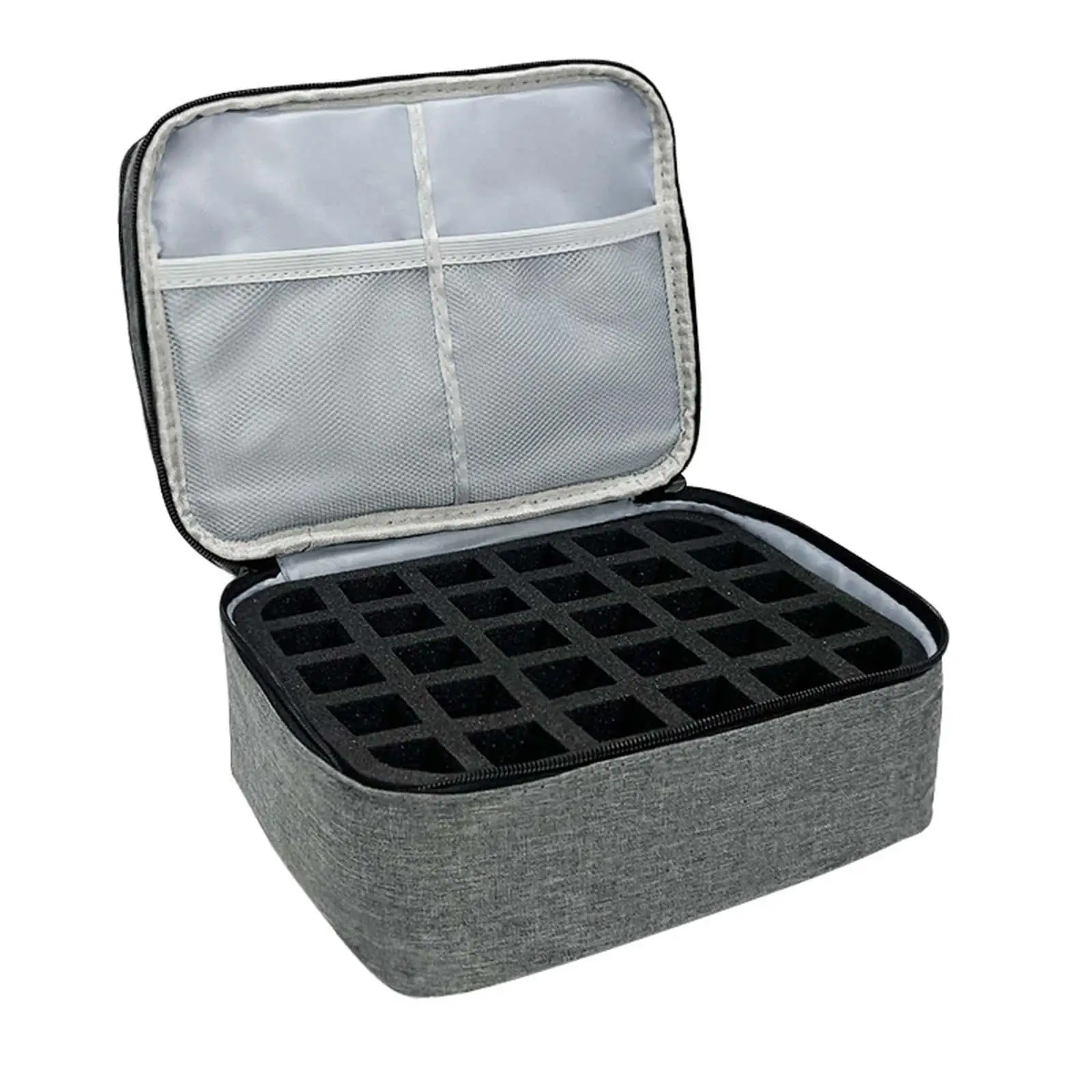 Nail Polish Storage Bag Holder with Handle Large Capacity Nail Dryer Case for Manicure Set Cosmetic Travel Nail Polish Lipstick