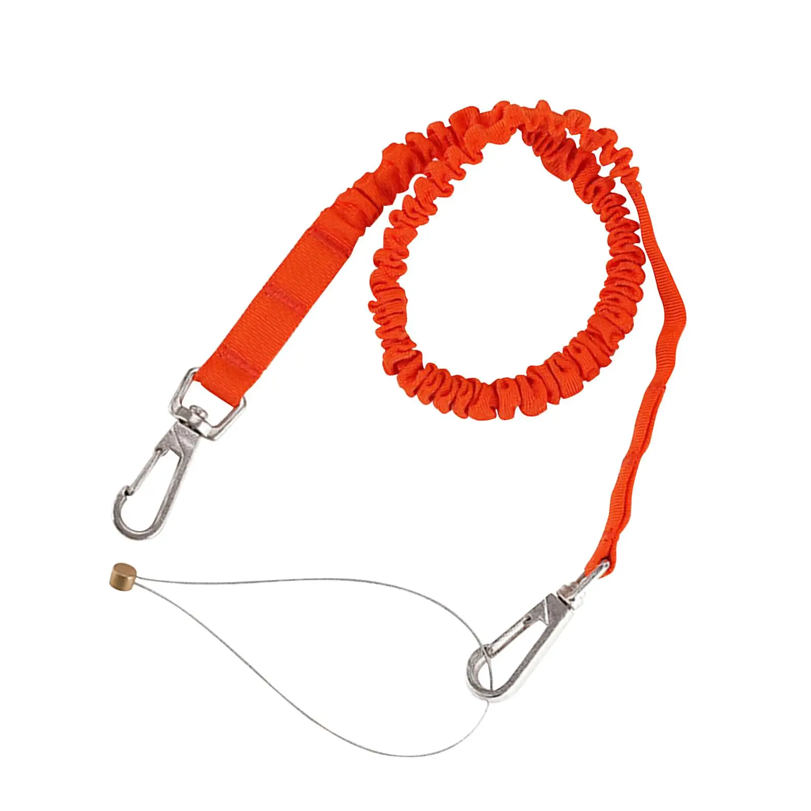 Climbing Restraint Lanyard Fall Arrest Protection with Two Buckles Harness Belt