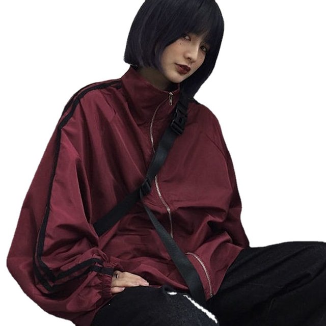 Oversize Jackets Women BF Style Chic Harajuku Sun-proof