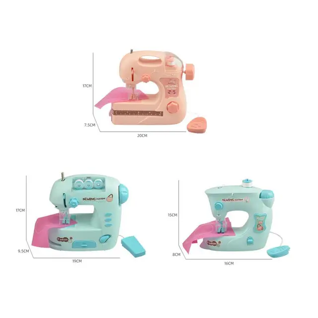 1 Set Kids Simulation Sewing Machine Toy Parent-child Interaction Sew  Machine Play House Toys for Children Birthday Gift - AliExpress