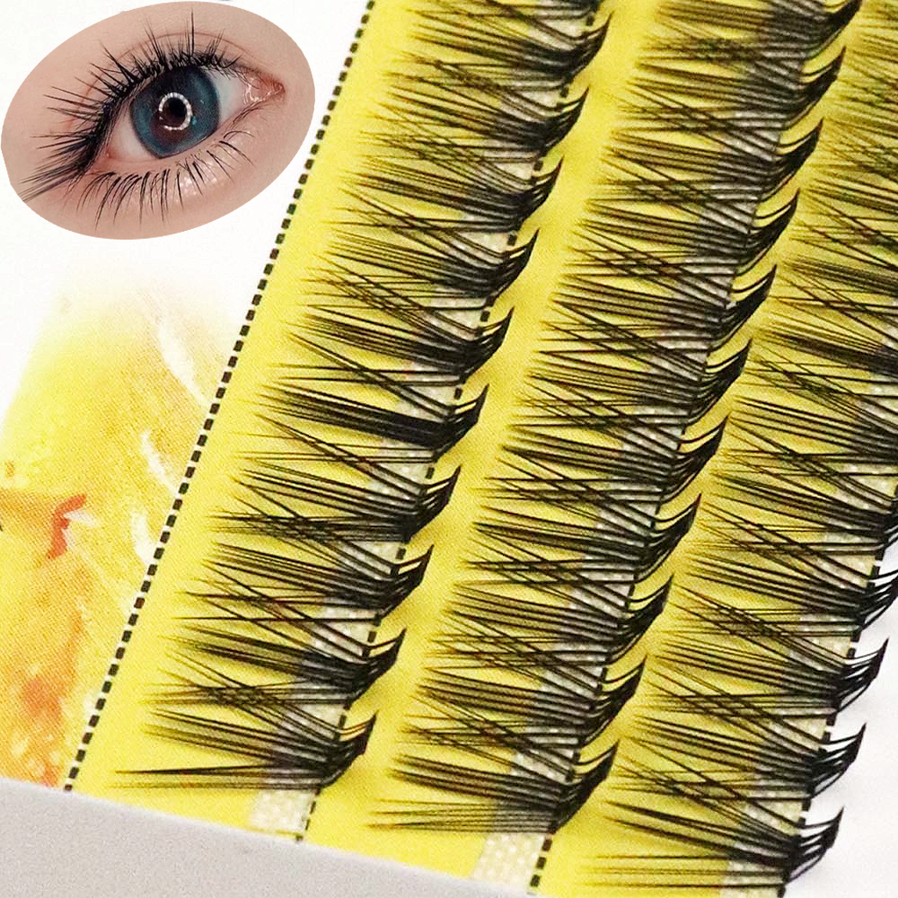 Best of New 20D L Curl Eyelash Cluster 3D Russia Natural Individual Eyelashes 1 Box / 60 Bunches Mink Lashes Extension Makeup Wholesale Reviews & Tips