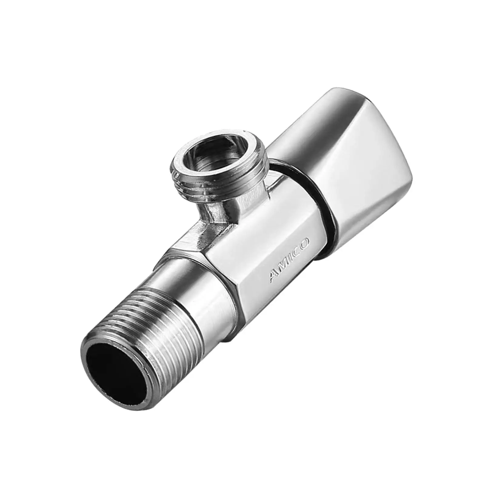 Compression Angle Valve Turn Water Angle Stop Valve for Toilet Supply Faucet