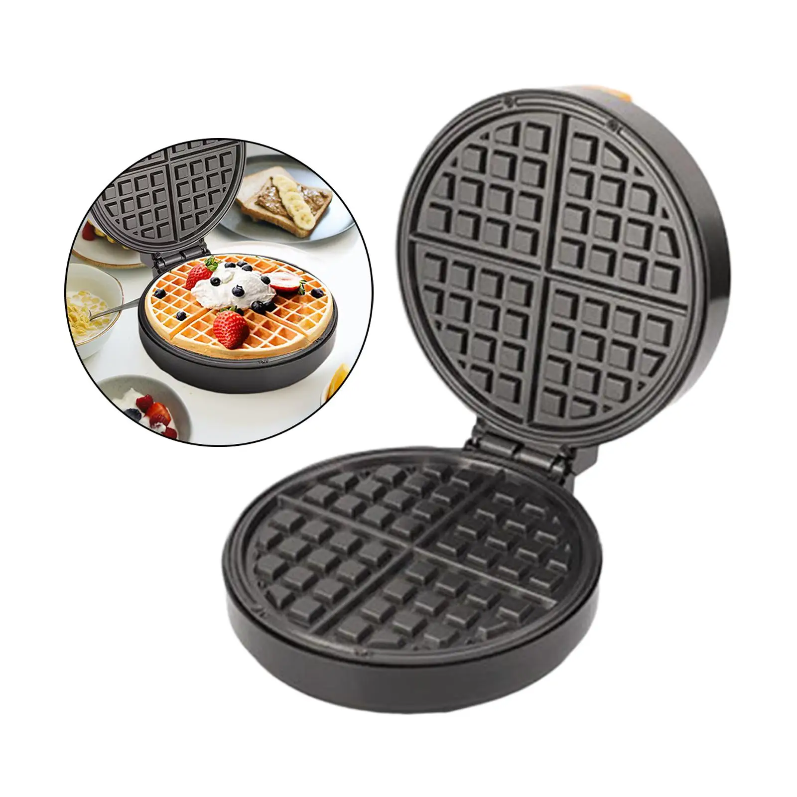Snack Maker EU Adapter Breakfast Machine Cooking Plates for Cupcake Snack Fried Eggs
