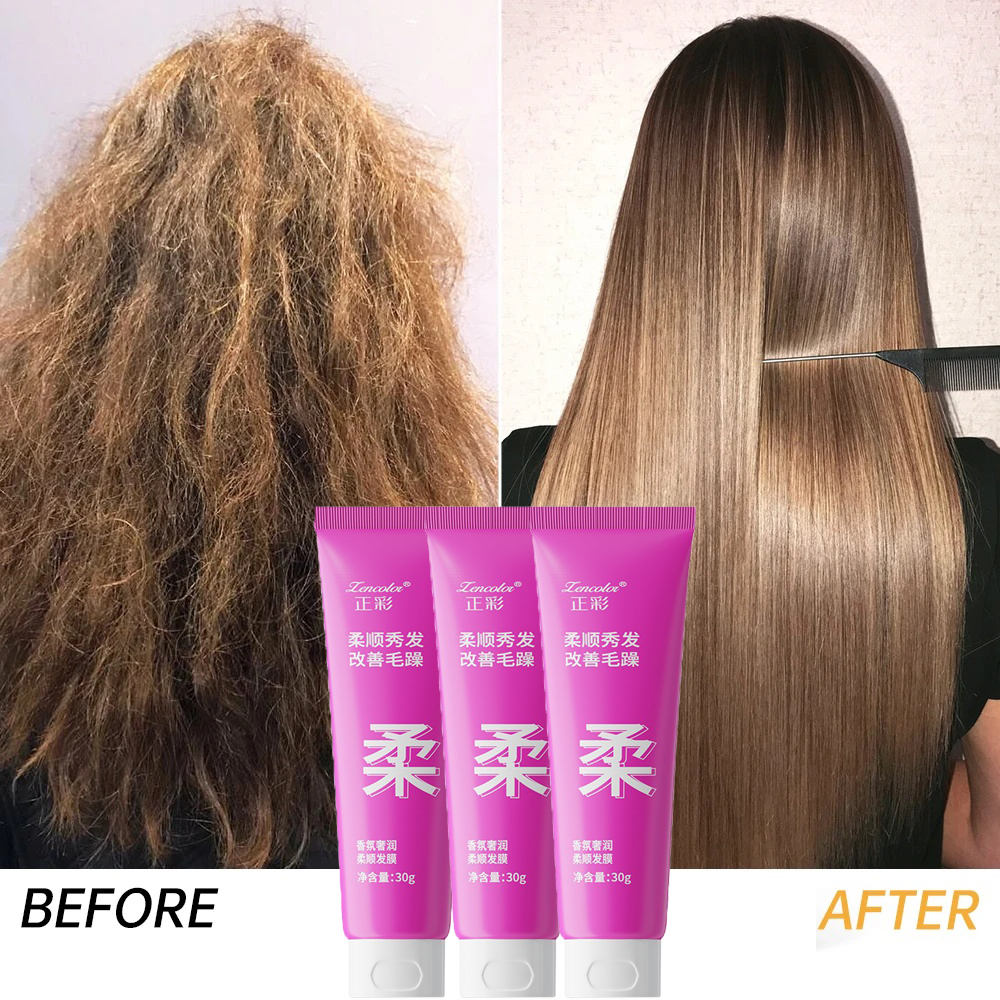 Best of Damage Repair Hair Mask Restore Hair Soft Smoothing Shiny Keratin Deep Treatment Frizzy Dry Straightening Balm Magic Hair Care Reviews & Tips