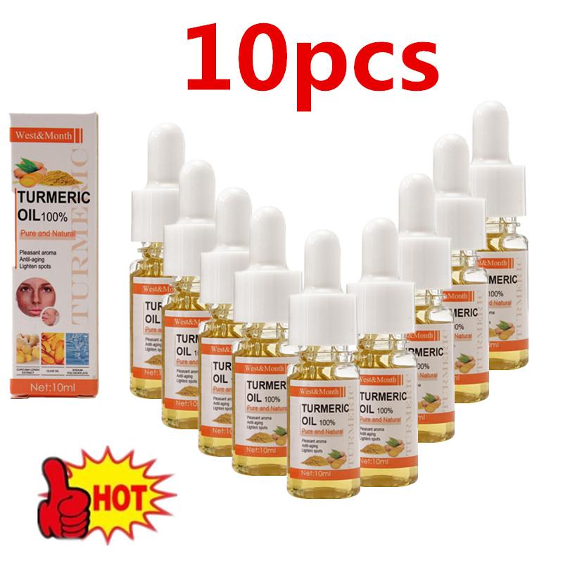 Best of 10PCS 10ml Turmeric Essential Oil Organic Tumeric Oil For Dark Spots 100 Pure And Natural Therapeutic Grade Essential Oil Tumeri Reviews & Tips