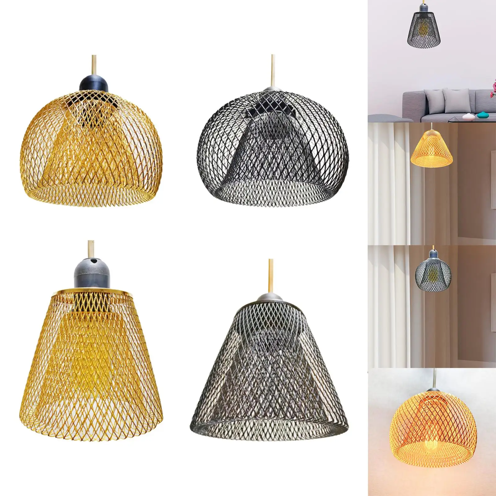 Pendant Lamp Shade Protective Bulb Bulb Guard for Kitchen Bedside Livingroom