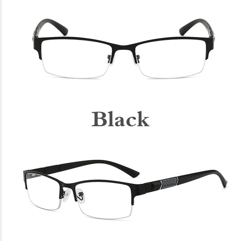 0 zu-6,0 Männer Lesebrille Klar Myopie Gläser Metall Rahmen Gläser für Männer Unisex Brillen Retro Brille für männer – Detail 7
