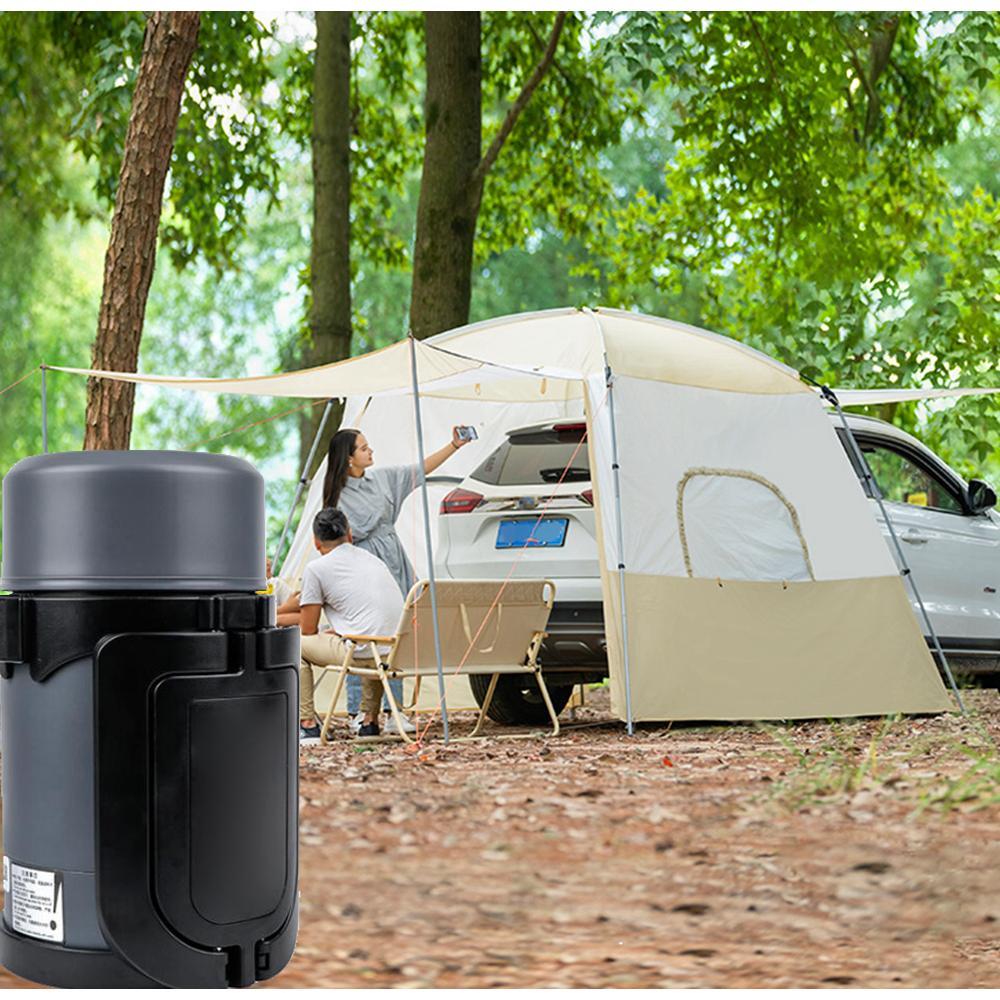 Car Heating Cup Kettle 12V 24V Heater Insulated Food Container Electronic Heated Travel Mug for Travel Boat Truck Milk Soap