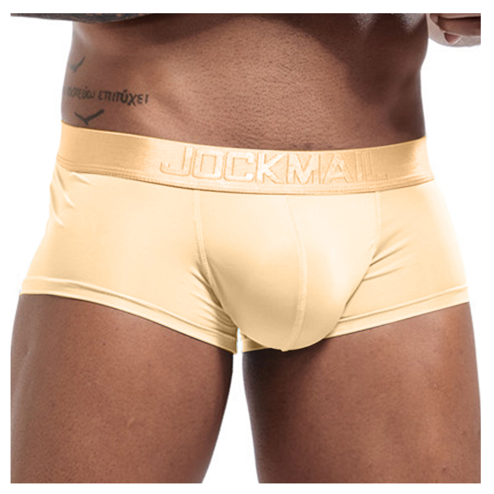 Title 8, Roupa interior masculina jockmail boxer de seda...