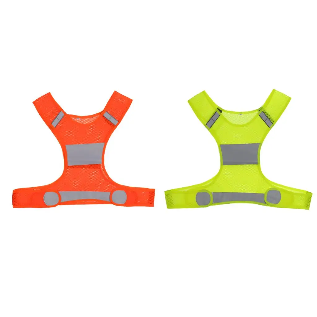 Running Jogging Cycling Safety High Visibility Reflective Chasuble