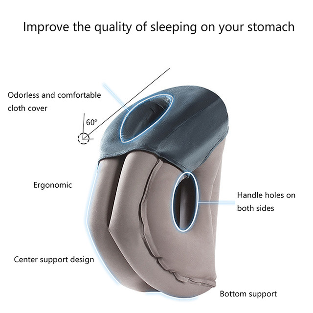 Inflatable Air Cushion Travel Pillow Headrest Chin Support Cushions for Airplane  Plane Car Office Rest Neck Nap Pillows - AliExpress