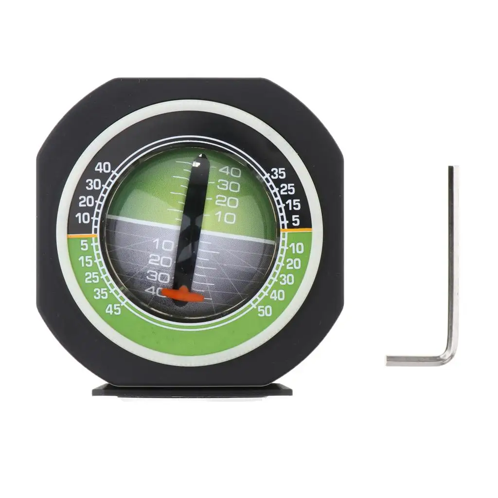 Car Inclinometer Angle Tilt Indicator Rotation Gradient Balancer Tool for Self