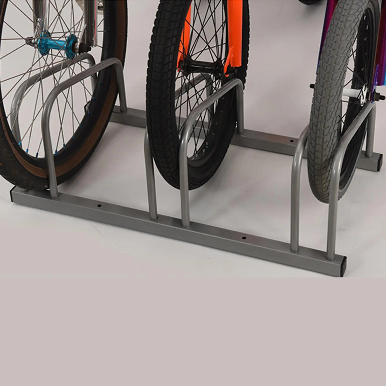 Bicycle Parking Stand Holder Indoor Outdoor Bedroom Garden Bikes Floor Rack