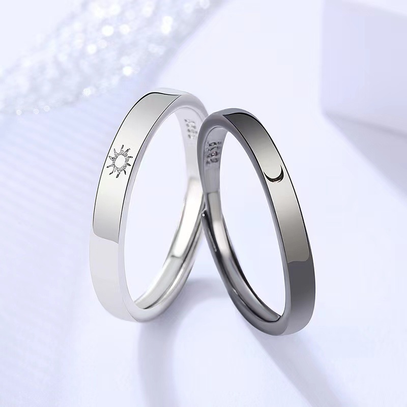 2PCS/Pair Sun Moon Matching Couple 