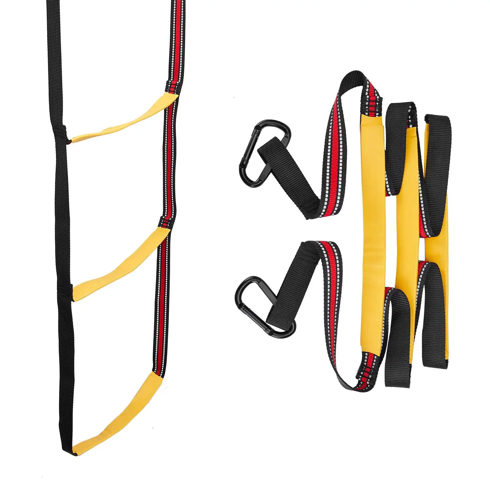 Marine Rope Ladder Assist Boarding Ladder for Motorboat Canoeing Kayak