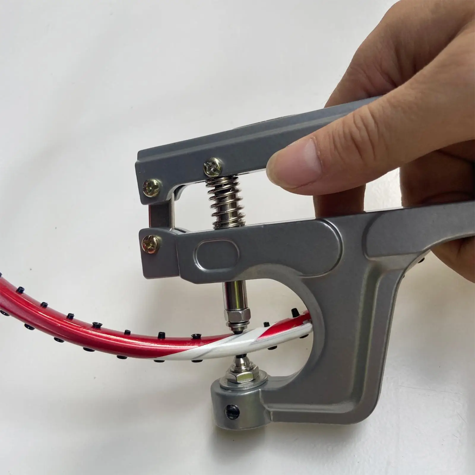 Metal Badminton Machine String Clamp  Plier Grommet Stringing Clamp Tool