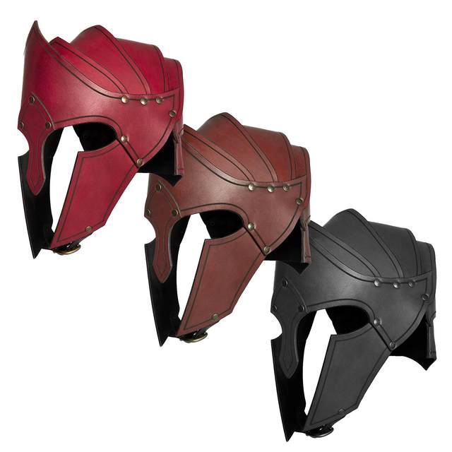 Medieval Cosplay Helmet Funny Comfortable Viking Knight Helmet for Christmas Party Halloween Stage Performances Men Women