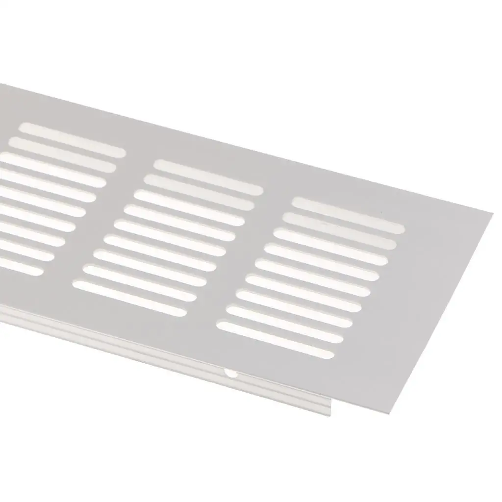 2x Heavy Duty Marine Boat Louvered Vent Grill - Yacht  Vents Cover- Rectangular - Stainless Steel