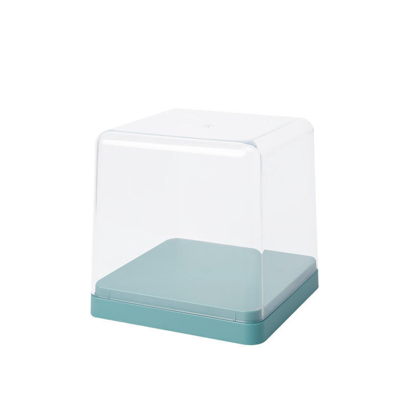 Caixa de Armazenamento Caixa de Mão Estável à Prova de Poeira de Alta Armário de Exibição de Armazenamento Pequena Escritório Brinquedo Acrílico Definição Transparente 2 Home & Garden