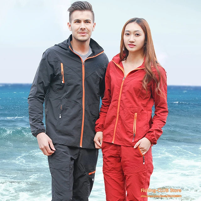 Summer Fishing Clothing for Men Women Outdoor Sports Protect