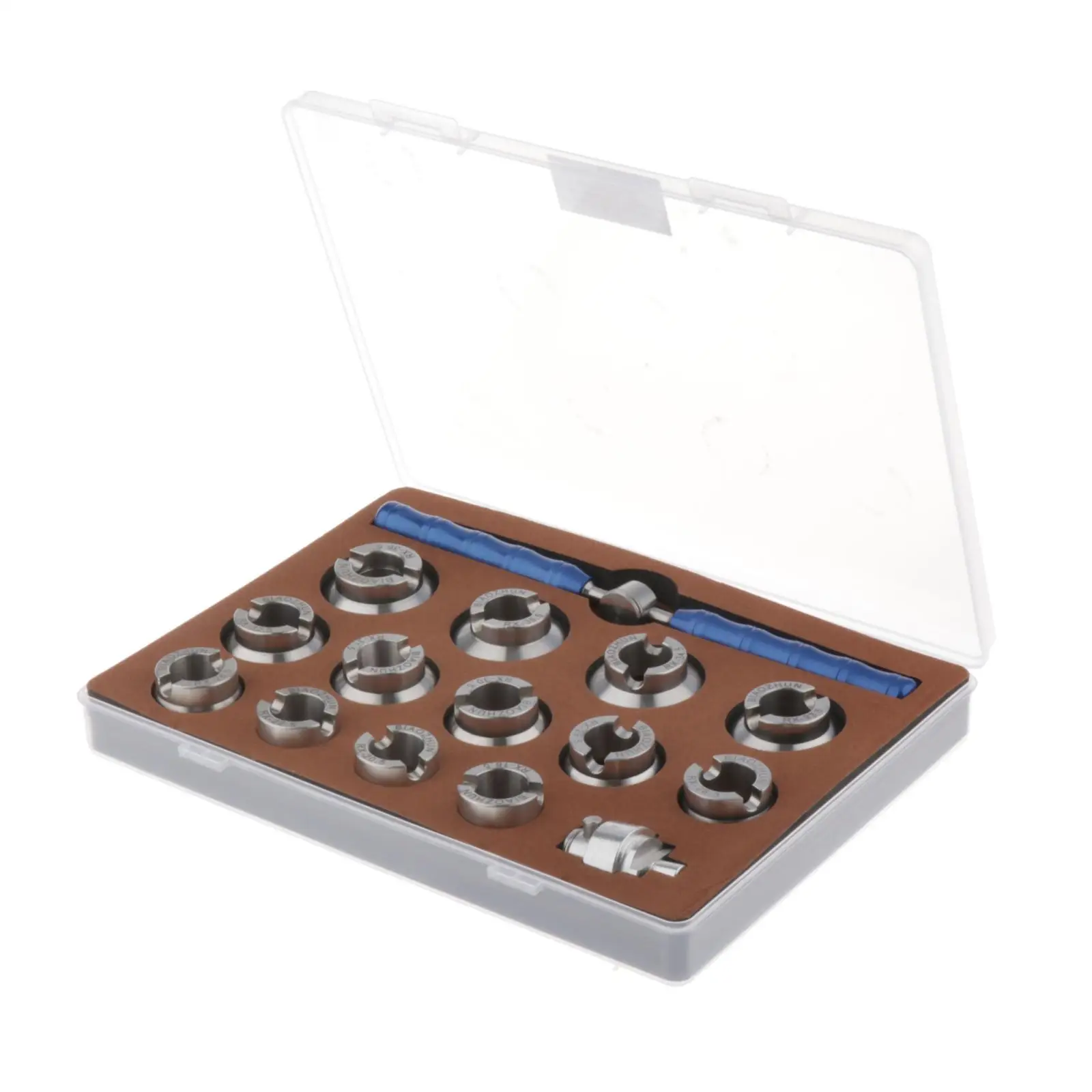 Watch Back Case Opener Set 13 Piece Watch Repair Tool for 13 Sizes