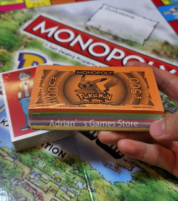 Jeu de société anglais Pokemon Monopoly, jeu de cartes familial en boîte  exquis, jeu de puzzle de rassemblement, jouets cadeaux pour enfants -  AliExpress