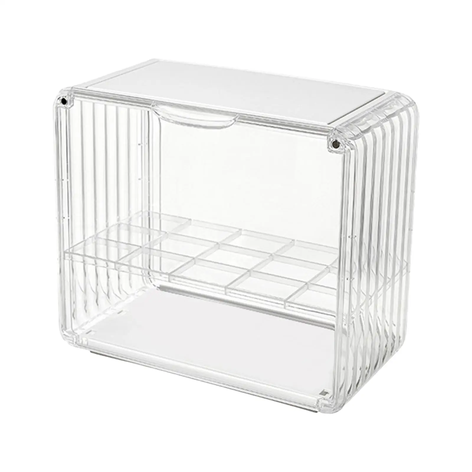 Clear Acrylic Display Case Toys Bag Action Figures Handicrafts Storage Shelf
