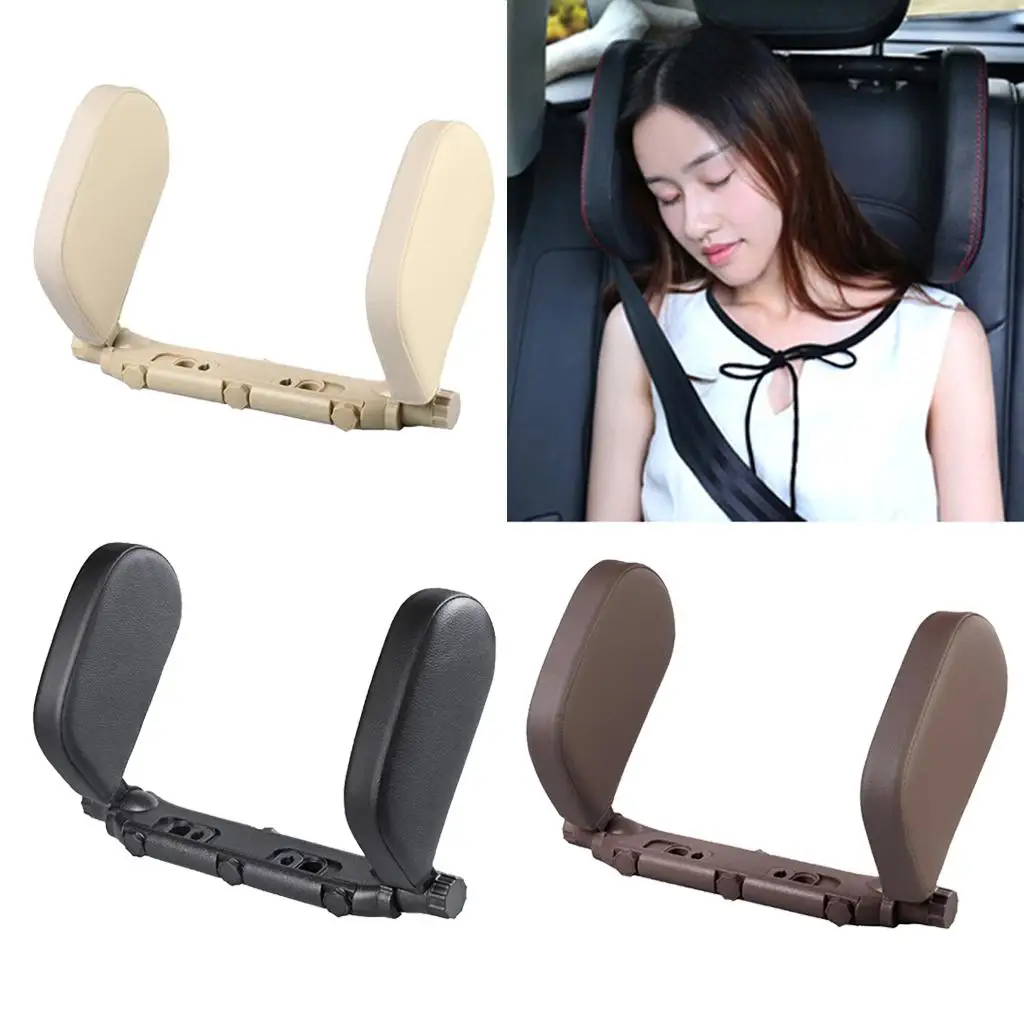 Auto Seat Memory Foam Headrest Sleeping Pillow for Kids Adults