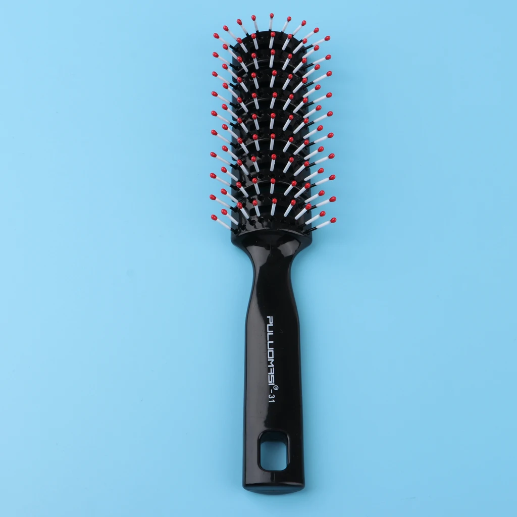 1pc Styling Hairbrush Anti Massage Detangling Thick Hair Comb Vented Brush Wet Ribs Hair Brush Hairstyle Tool for Men / Women