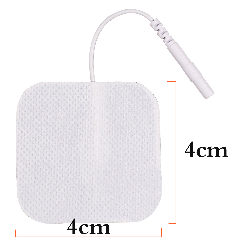50/100Pcs TENS Pads EMS Electrode Patch Nerve Muscle Stimulator Silicone Gel Tens Electrodes Digital Acupuncture Pad Accessories