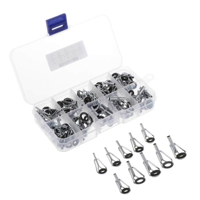Rod Tip Repair Kit Fishing Rod  Stainless Steel   Guides Rod