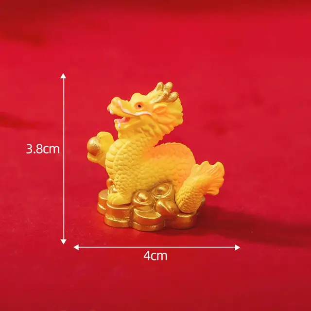 SYNYEY Kleine chinesische Hasenfiguren | 2023  Harz-Miniatur-Kaninchen-Ornamente - Chinesisches  Tierkreis-Jahr-Kaninchen-Ornament für Glück