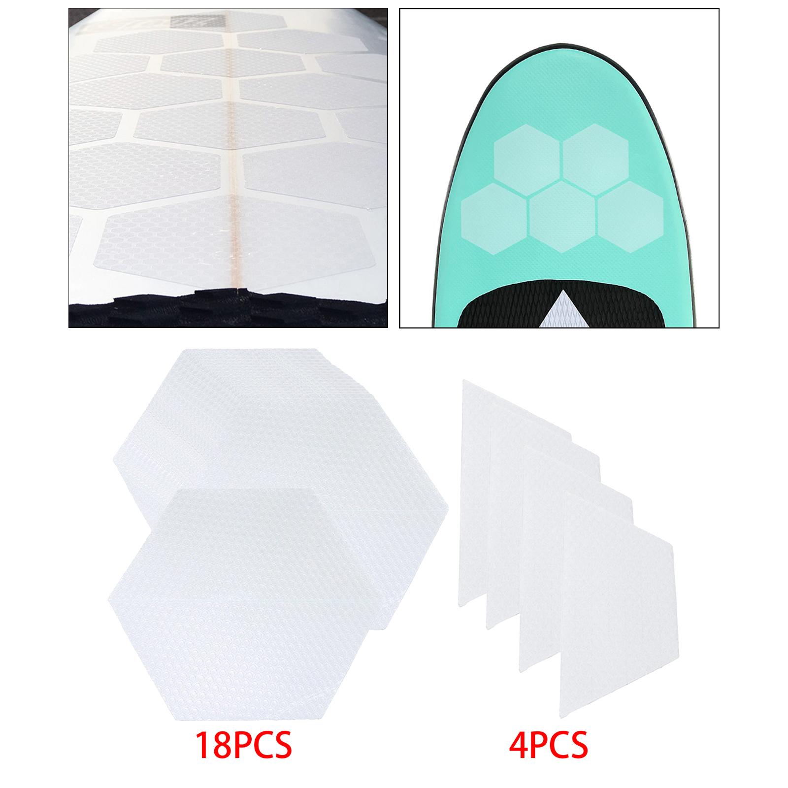 Adhesive Hexagon Surfboard Pads Waxless Surfing Accessory Pads