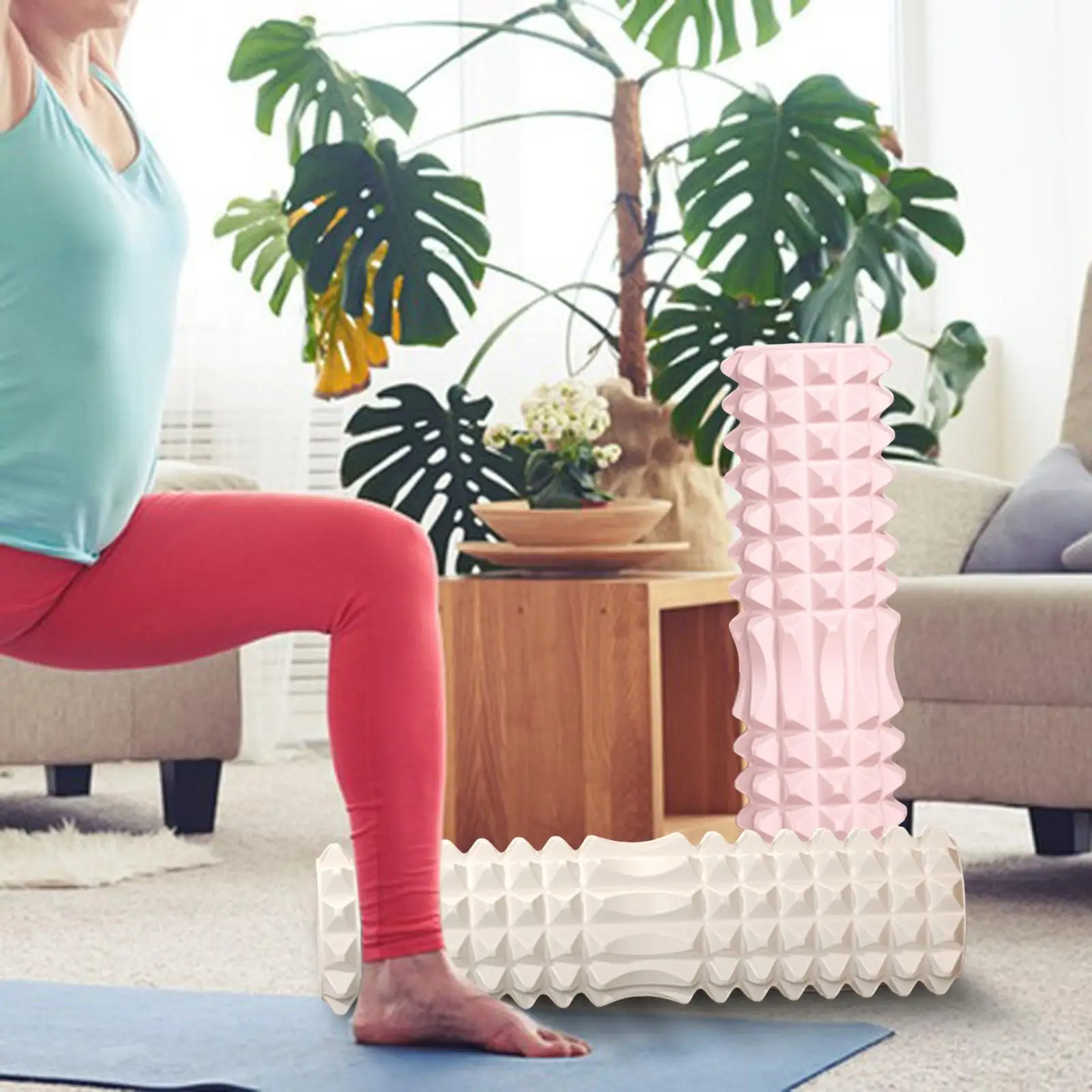 45cm Yoga Column, Roller 200kg Load Bearing Hollow Relaxation Roller for Gym Equipment