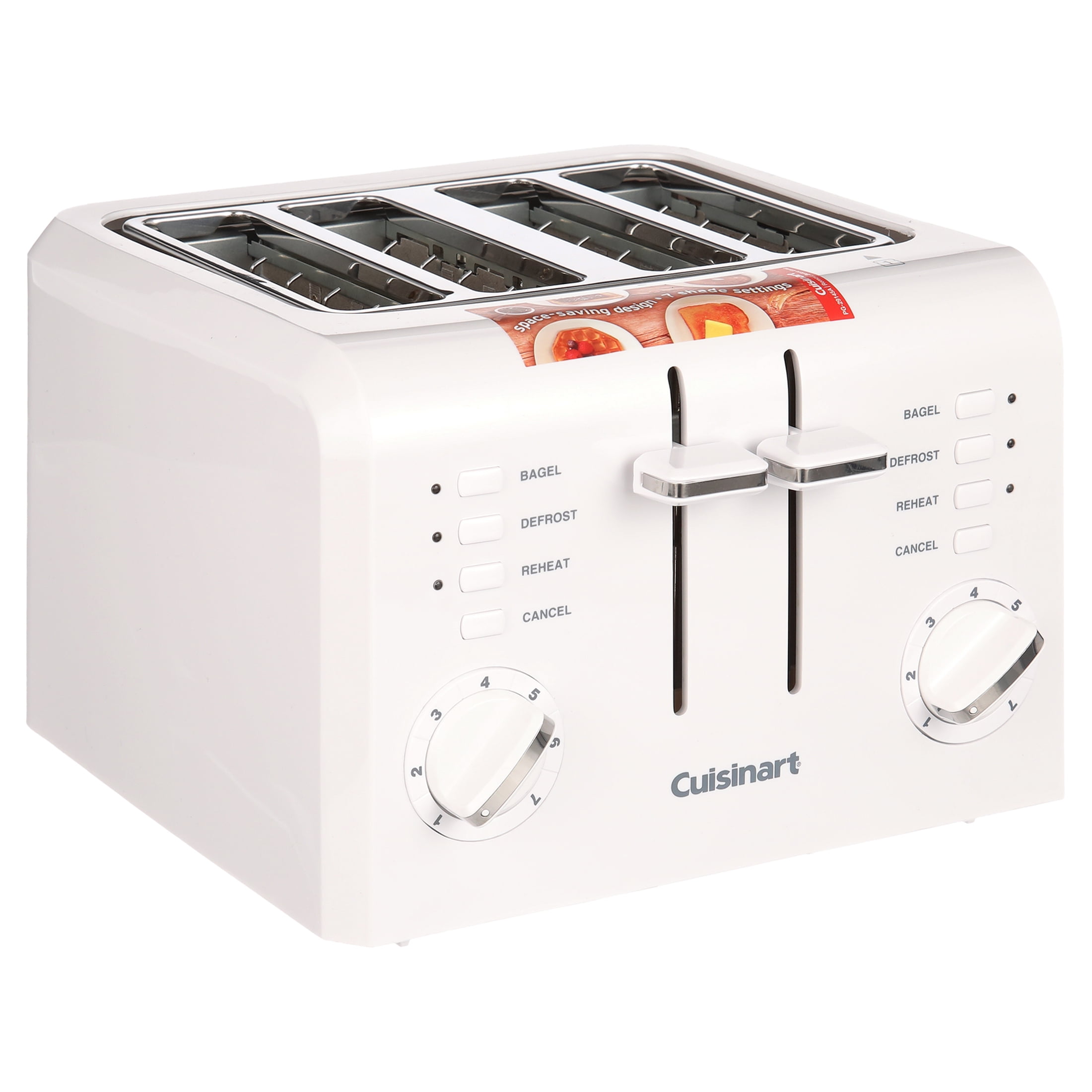 Title 1, Cuisinart Toasters 4 Slice Compact Plastic Toas...