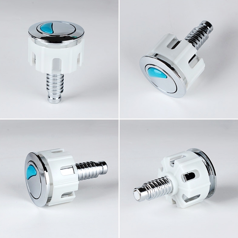 Description Picture 5 of itemDual Flush Toilet Water Tanks Round Shape Push Button Water Saving Accessory