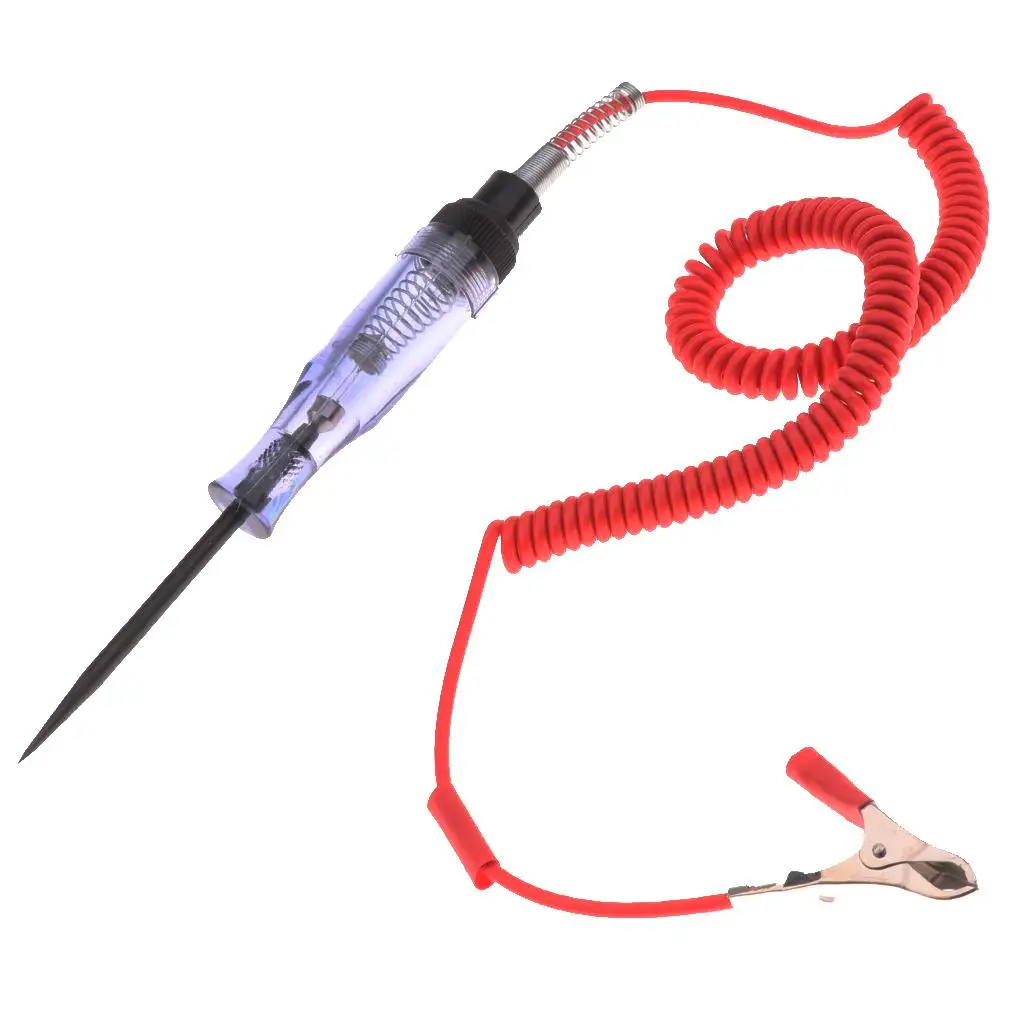 Systems Long Probe Continuity Test Light Car Voltage Circuit Tester 12V 6V